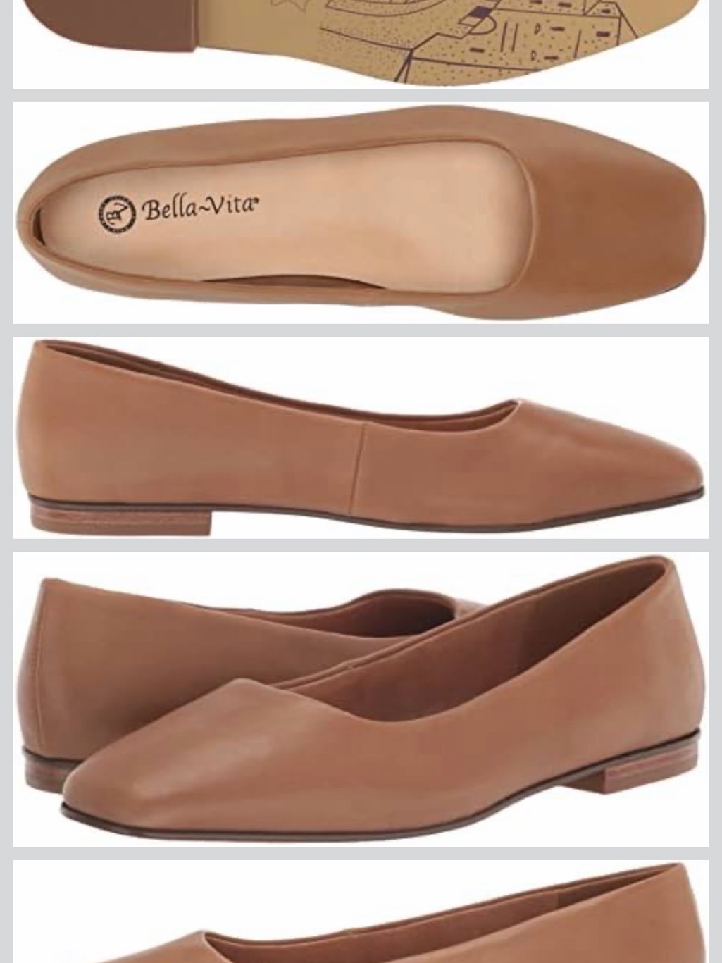 New Bella Vita Women's Kimiko Ballet Flat